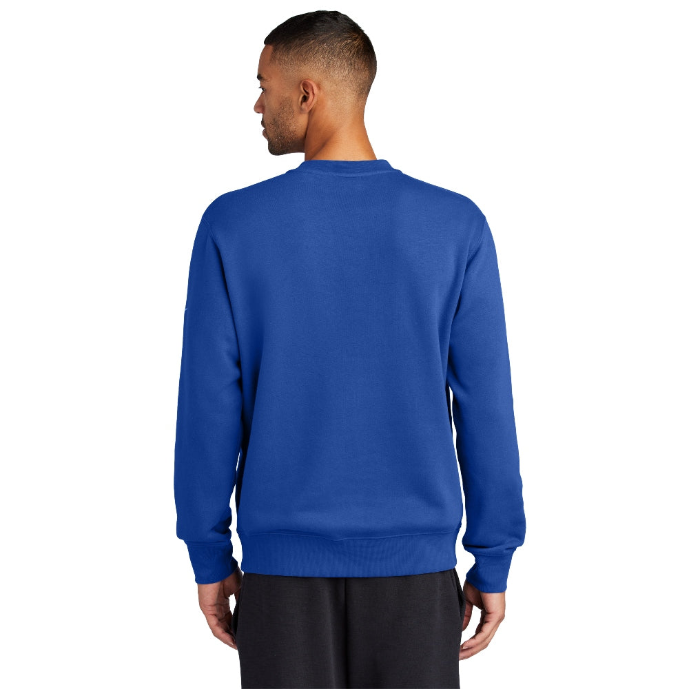 Nike Club Fleece Sleeve Swoosh Crew - Game Royal