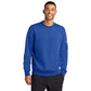 Nike Club Fleece Sleeve Swoosh Crew - Game Royal