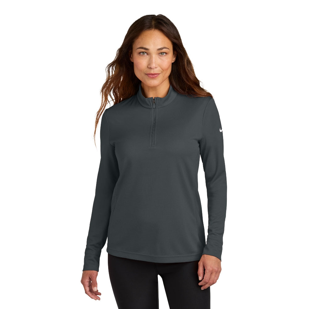 Nike Women’s Essential 1/2-Zip Cover-Up - Anthracite