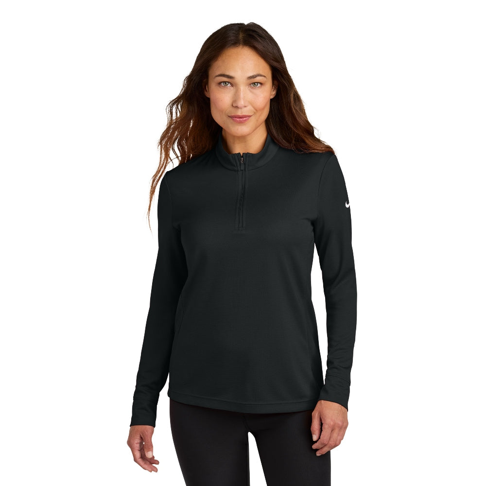 Nike Women’s Essential 1/2-Zip Cover-Up - Black