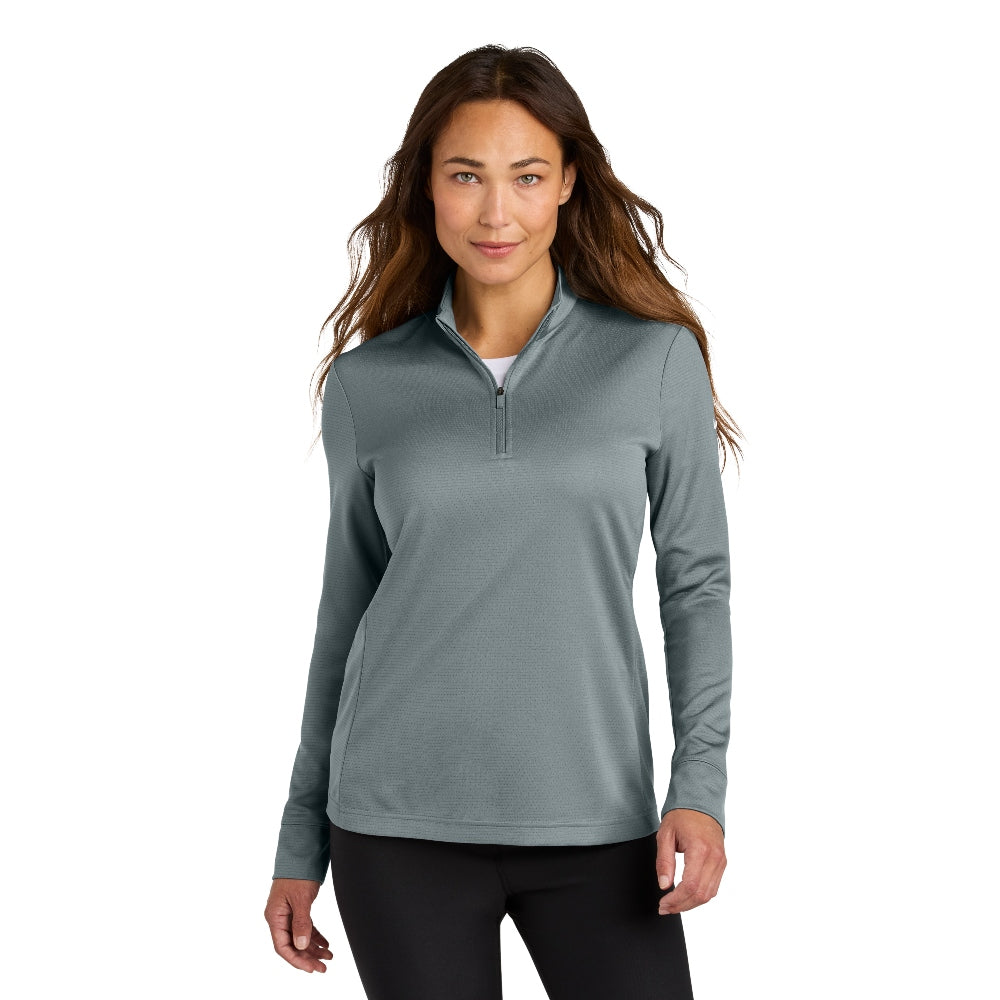 Nike Women’s Essential 1/2-Zip Cover-Up - Cool Grey