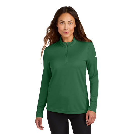 Nike Women’s Essential 1/2-Zip Cover-Up - George Green