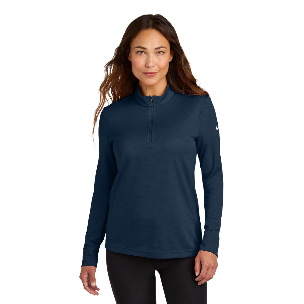 Nike Women’s Essential 1/2-Zip Cover-Up - Navy