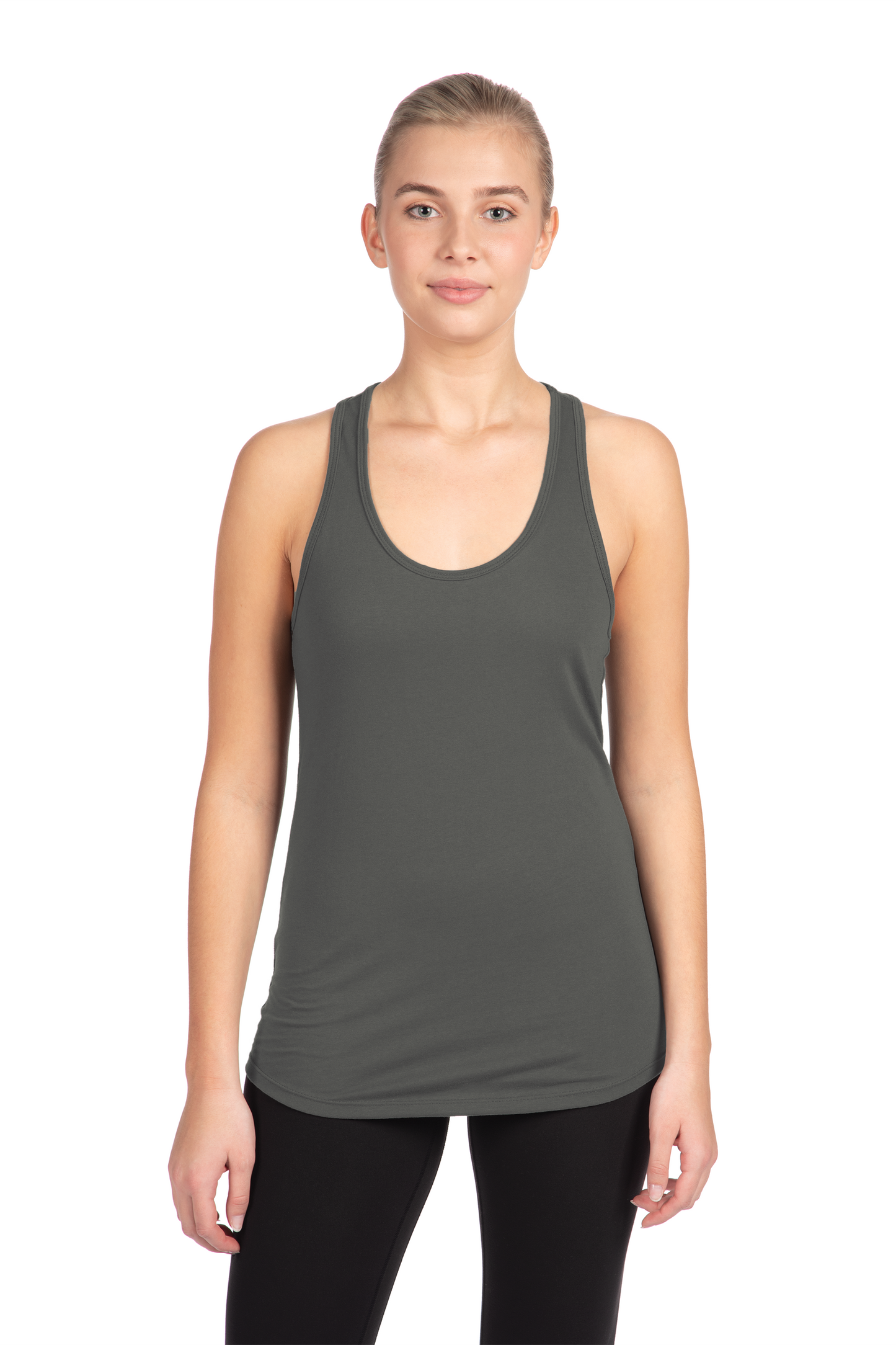 Next Level Apparel® Women’s Ideal Racerback Tank - Dark Grey