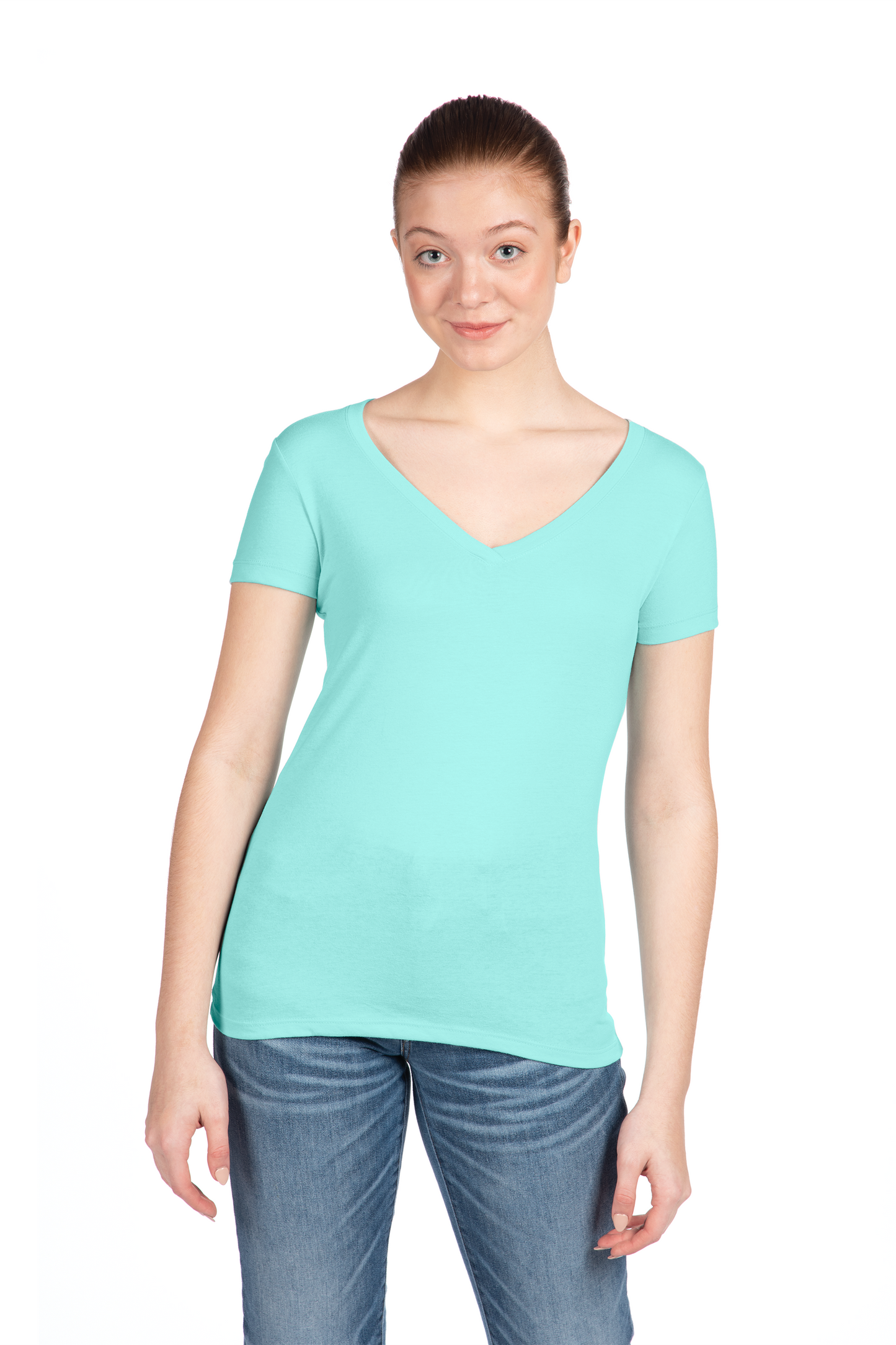 Next Level Apparel® Women’s Ideal V-Neck Tee - Cancun