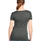Next Level Apparel® Women’s Ideal V-Neck Tee - Dark Gray