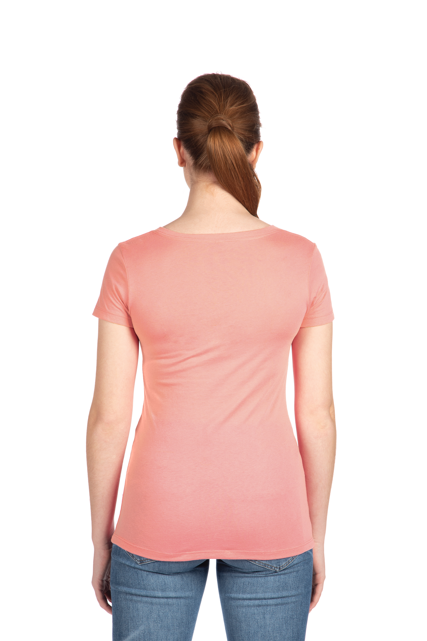 Next Level Apparel® Women’s Ideal V-Neck Tee - Desert Pink