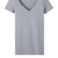 Next Level Apparel® Women’s Ideal V-Neck Tee - Heather Gray