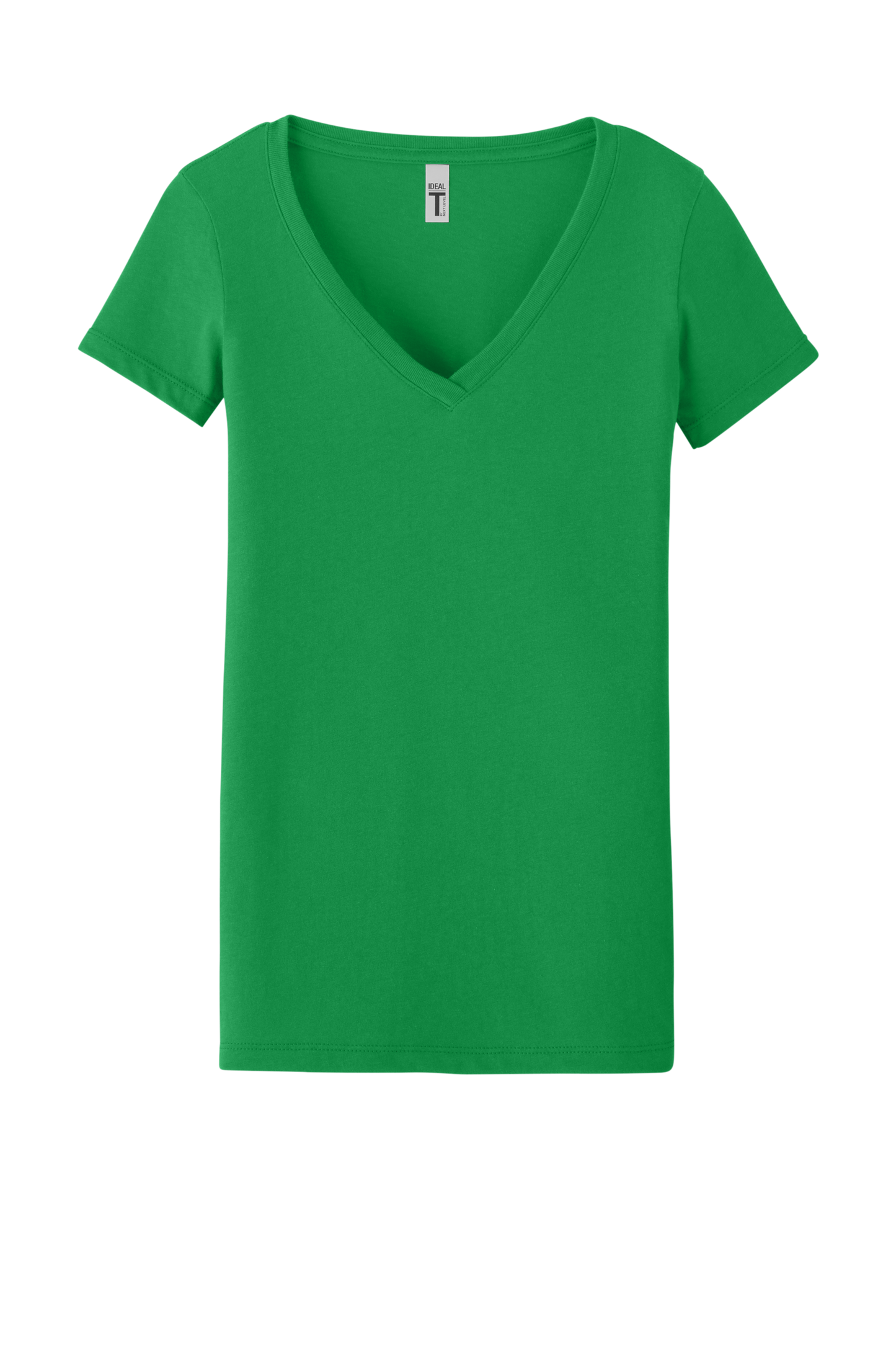 Next Level Apparel® Women’s Ideal V-Neck Tee - Kelly Green