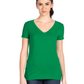 Next Level Apparel® Women’s Ideal V-Neck Tee - Kelly Green