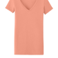 Next Level Apparel® Women’s Ideal V-Neck Tee - Light Orange