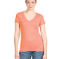 Next Level Apparel® Women’s Ideal V-Neck Tee - Light Orange