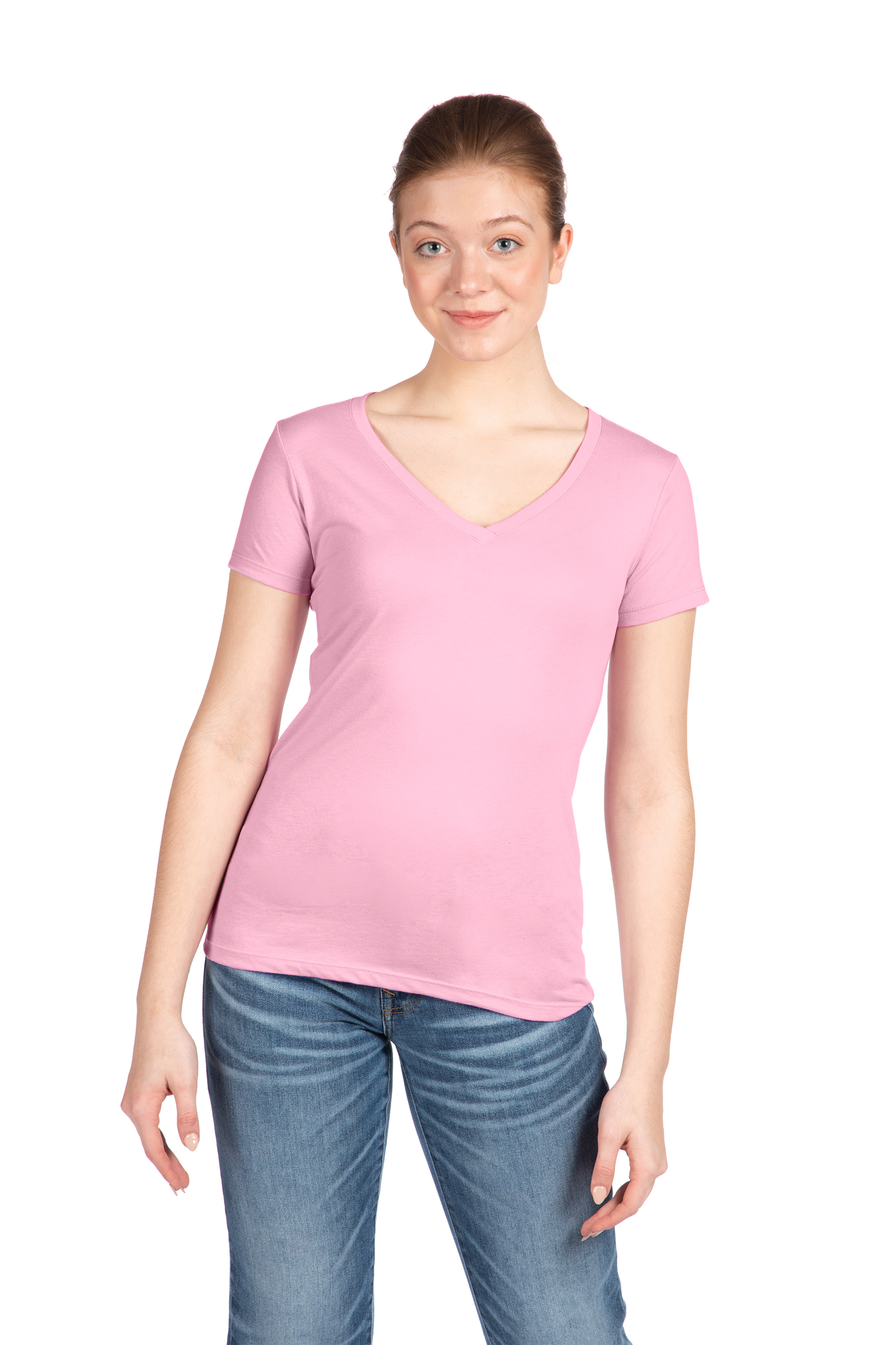 Next Level Apparel® Women’s Ideal V-Neck Tee - Lilac