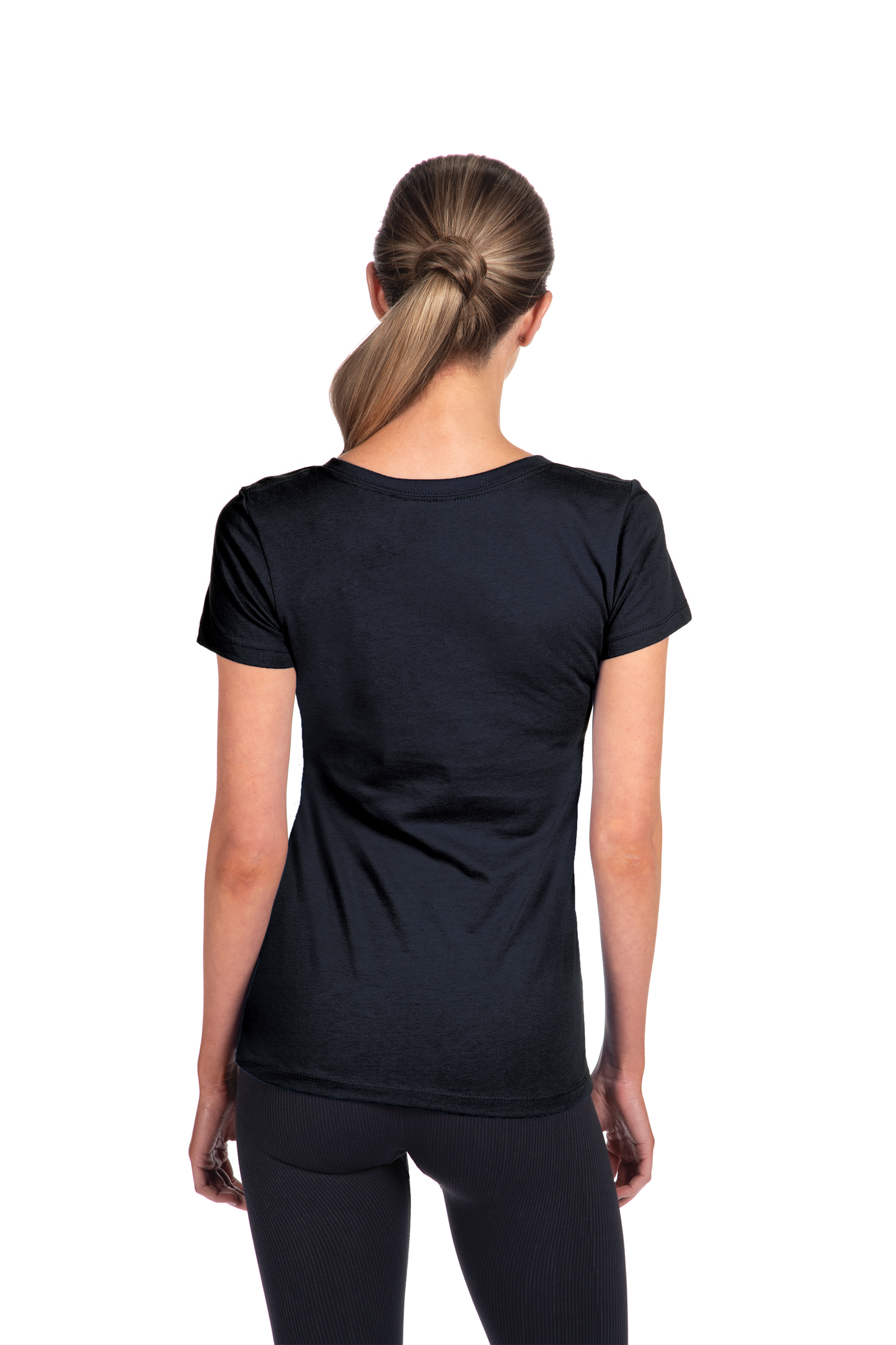 Next Level Apparel® Women’s Ideal V-Neck Tee - Midnight Navy