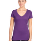 Next Level Apparel® Women’s Ideal V-Neck Tee - Purple Rush