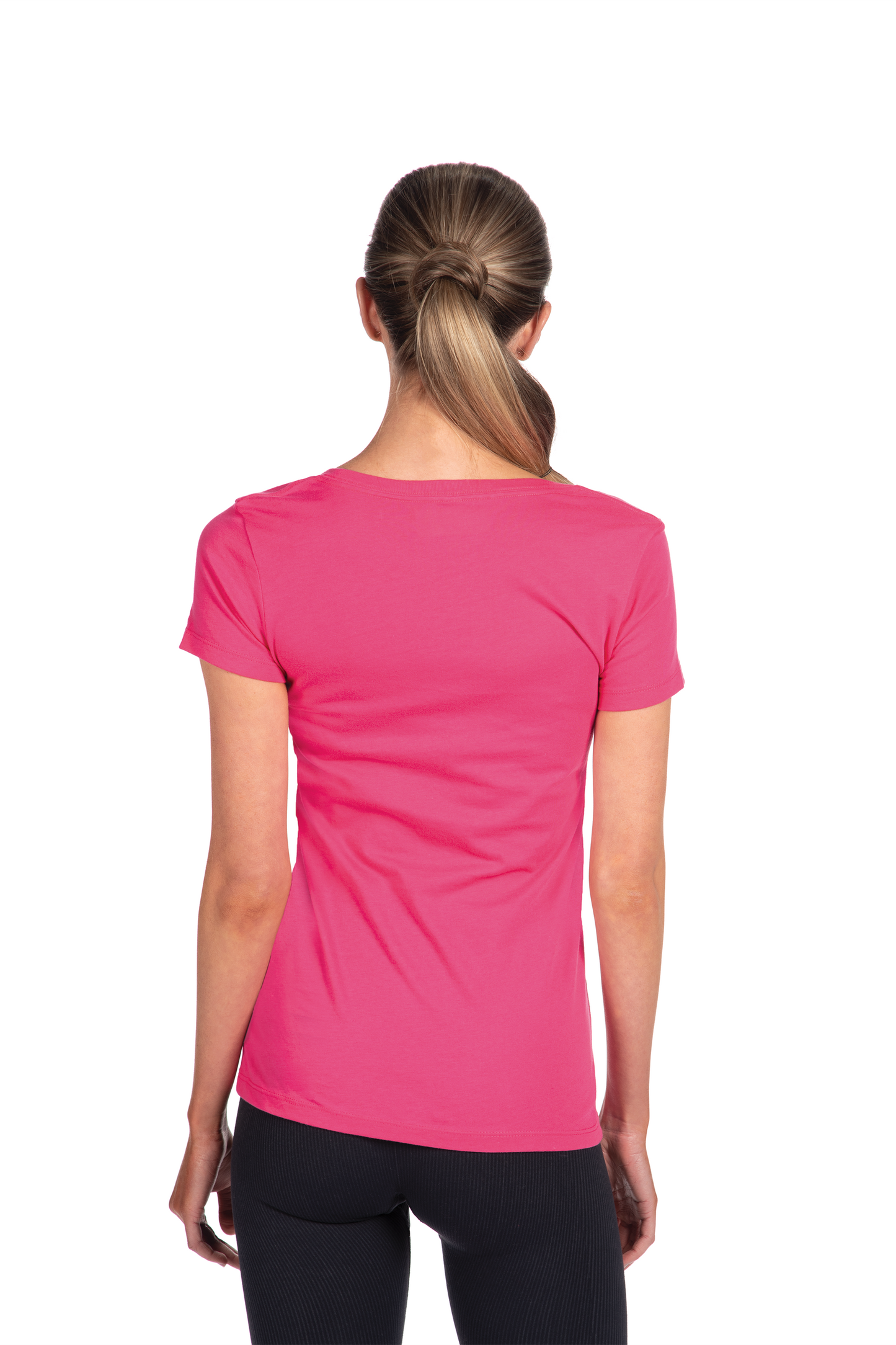 Next Level Apparel® Women’s Ideal V-Neck Tee - Raspberry