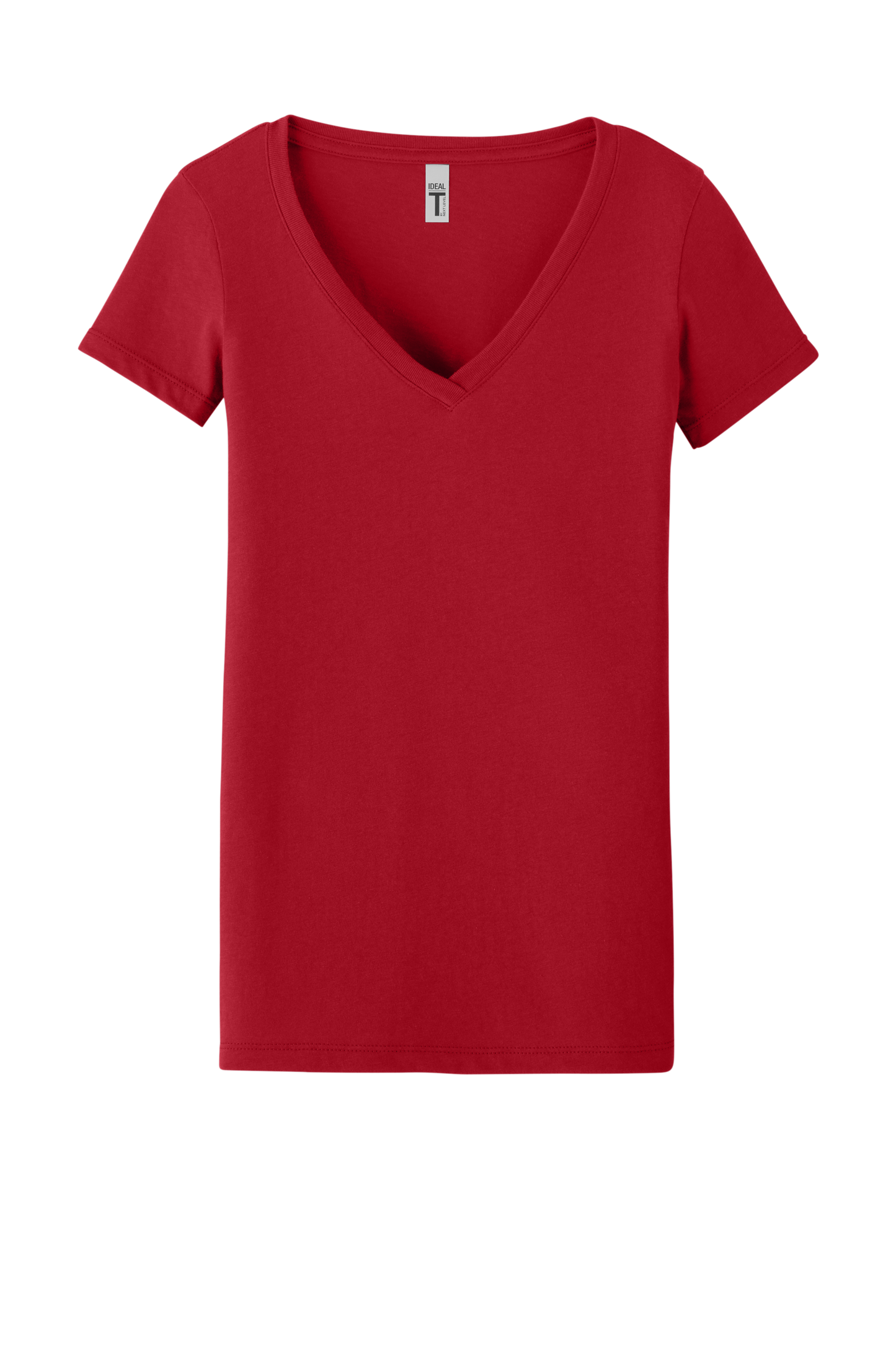 Next Level Apparel® Women’s Ideal V-Neck Tee - Red