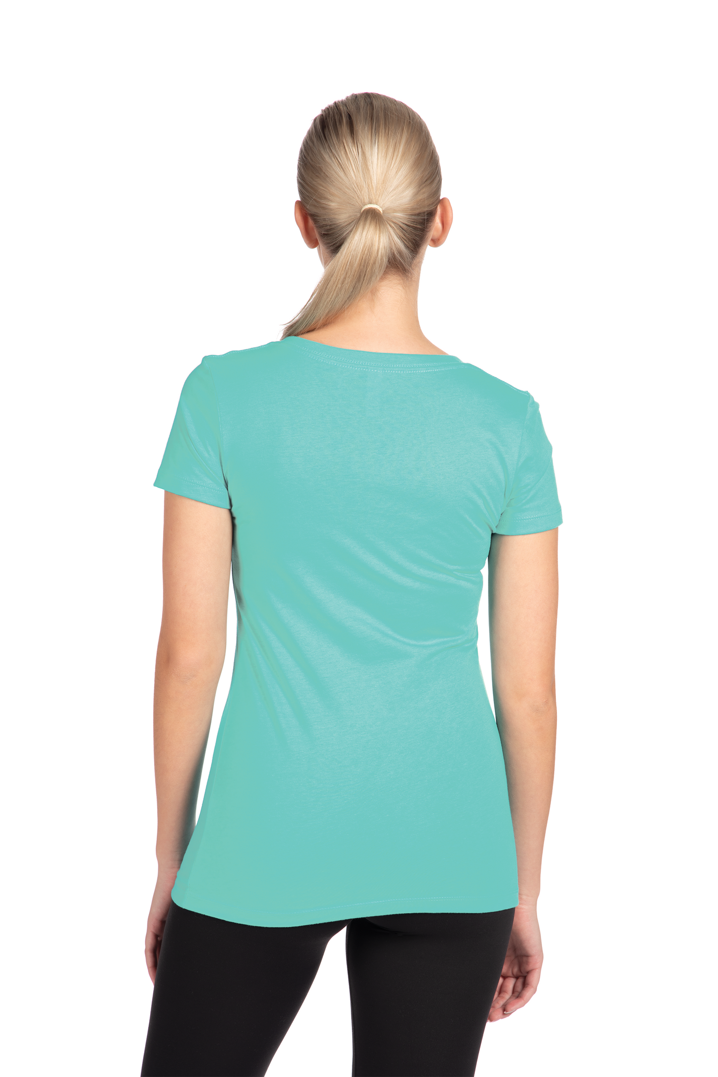 Next Level Apparel® Women’s Ideal V-Neck Tee - Tahti Blue