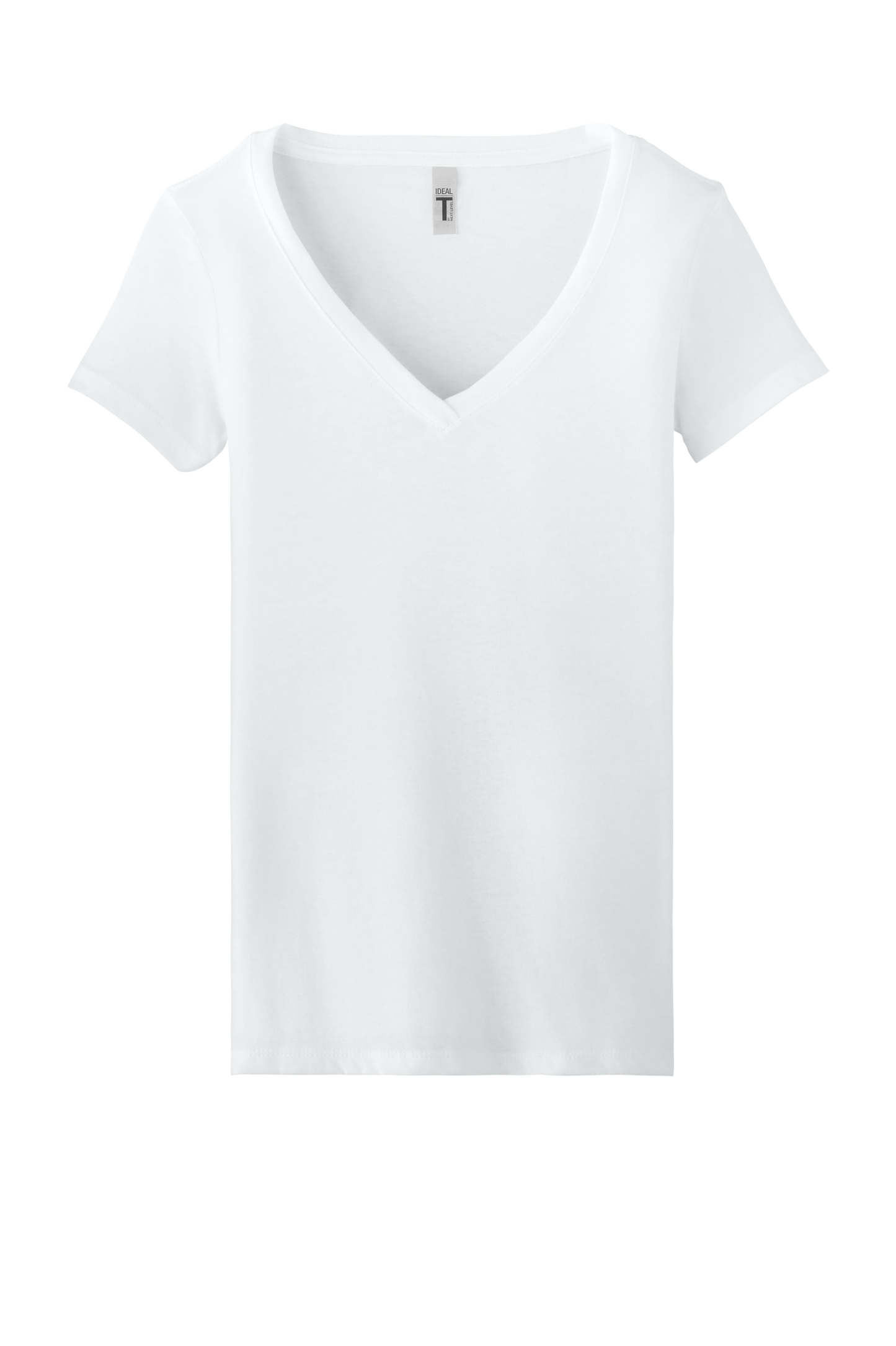Next Level Apparel® Women’s Ideal V-Neck Tee - White