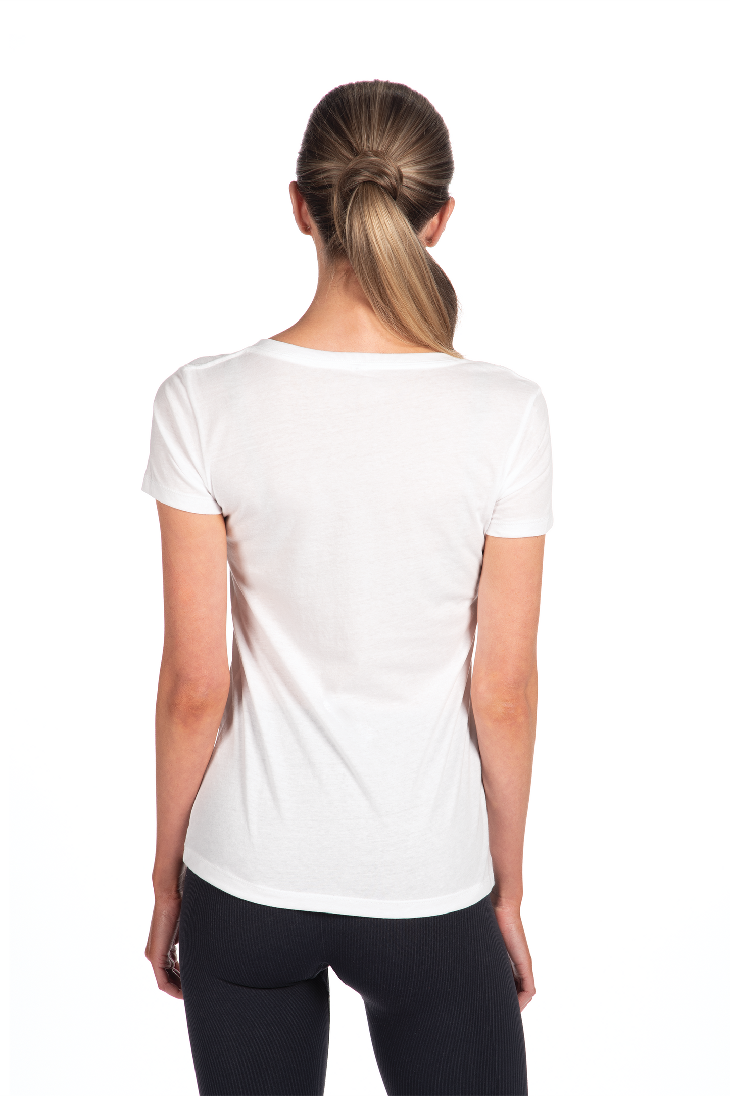 Next Level Apparel® Women’s Ideal V-Neck Tee - White