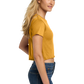 Next Level Apparel® Women’s Festival Cali Crop Tee - Anique Gold