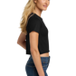Next Level Apparel® Women’s Festival Cali Crop Tee - Black