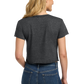 Next Level Apparel® Women’s Festival Cali Crop Tee - Charcoal