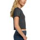 Next Level Apparel® Women’s Festival Cali Crop Tee - Charcoal