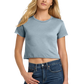 Next Level Apparel® Women’s Festival Cali Crop Tee - Stonewash Denim