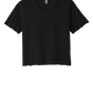 Next Level Apparel® Women’s Festival Cali Crop Tee - Black