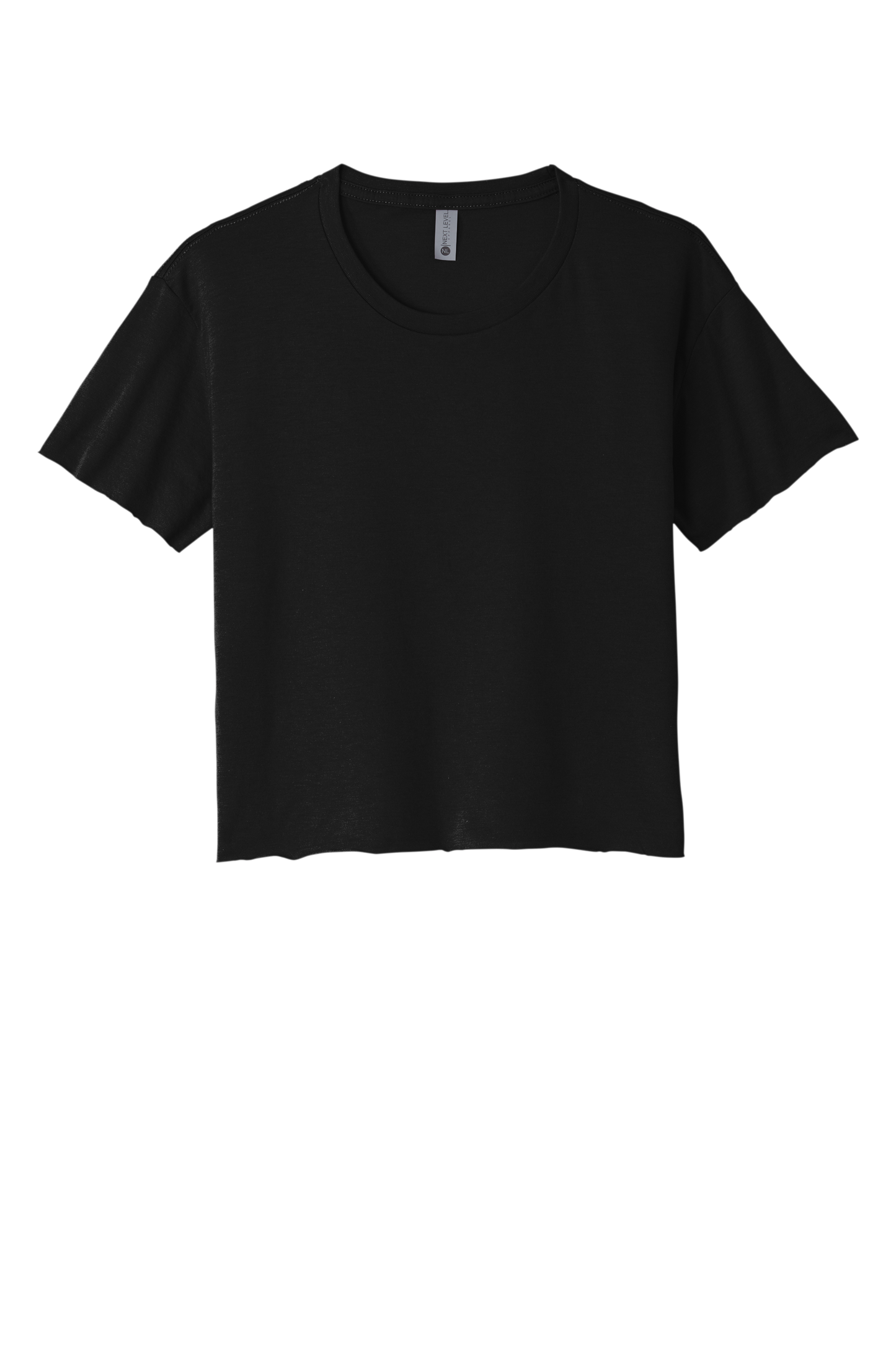 Next Level Apparel® Women’s Festival Cali Crop Tee - Black