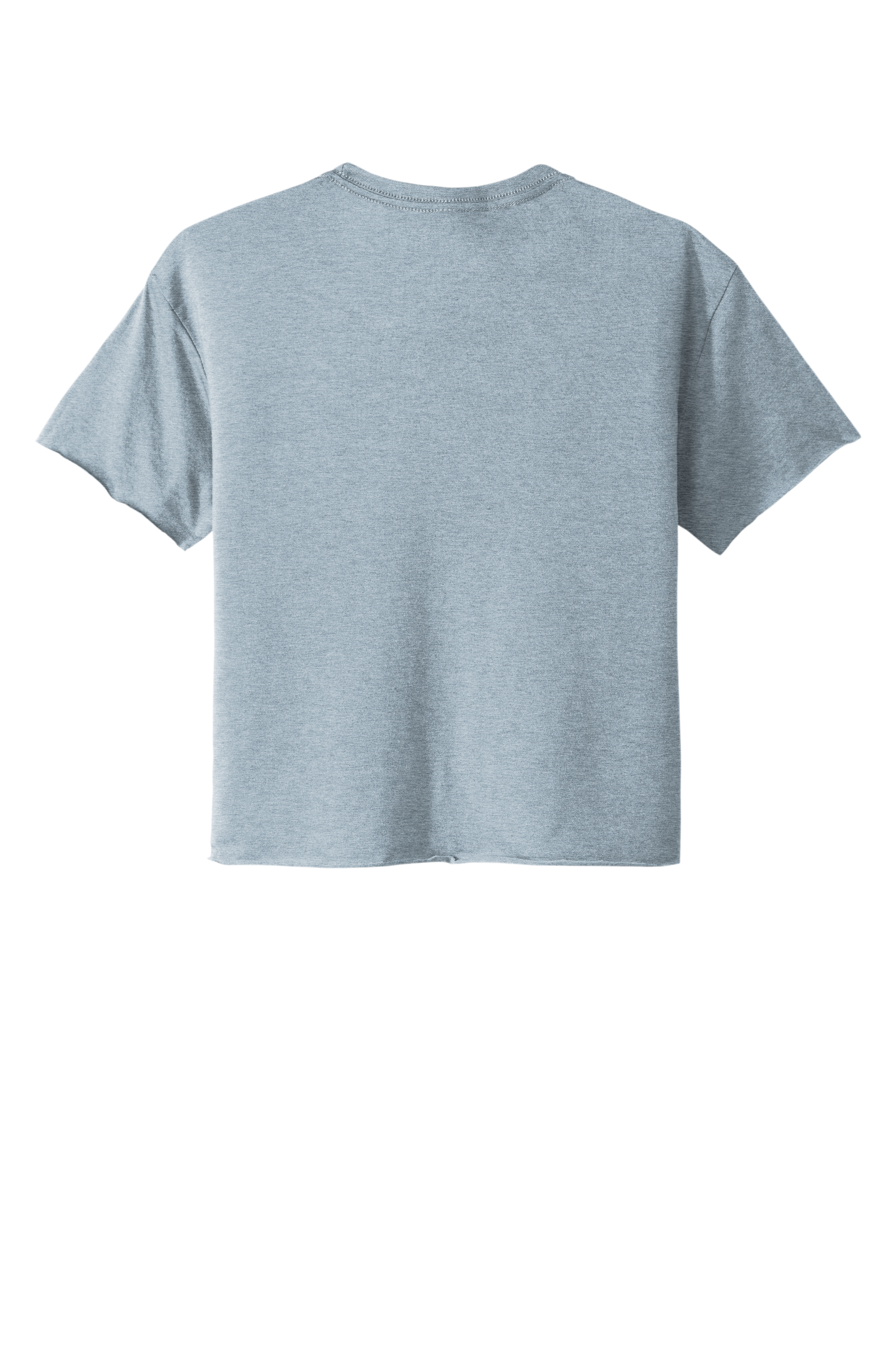 Next Level Apparel® Women’s Festival Cali Crop Tee - Stonewash Denim