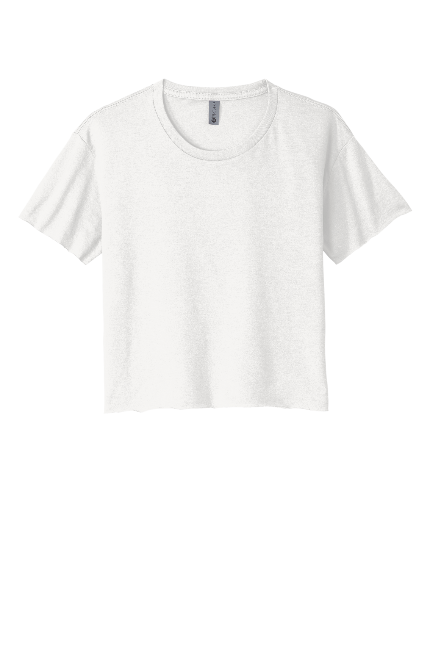 Next Level Apparel® Women’s Festival Cali Crop Tee - White