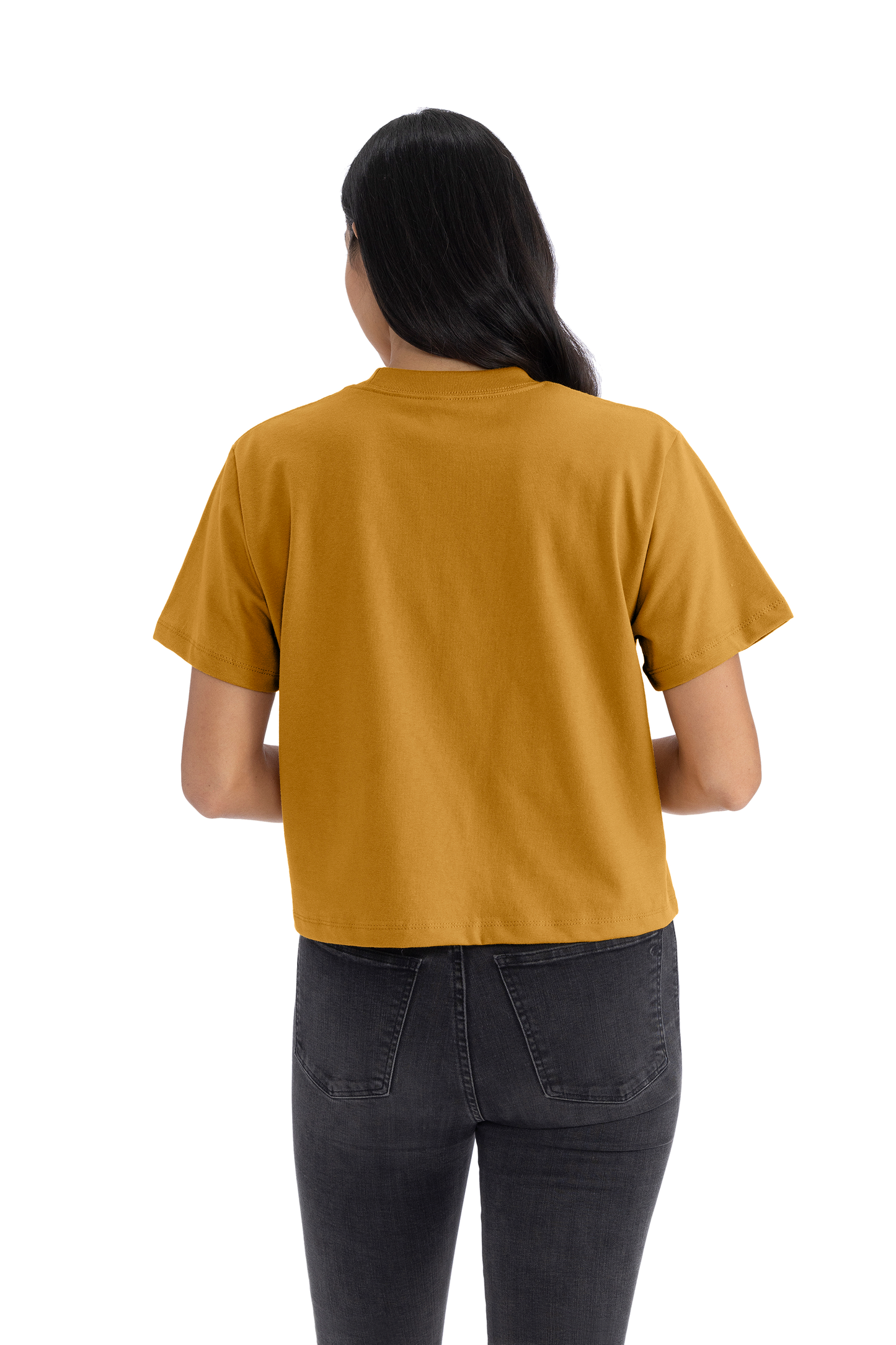 Next Level Apparel® Women’s Heavyweight Boxy Tee - Antique Gold