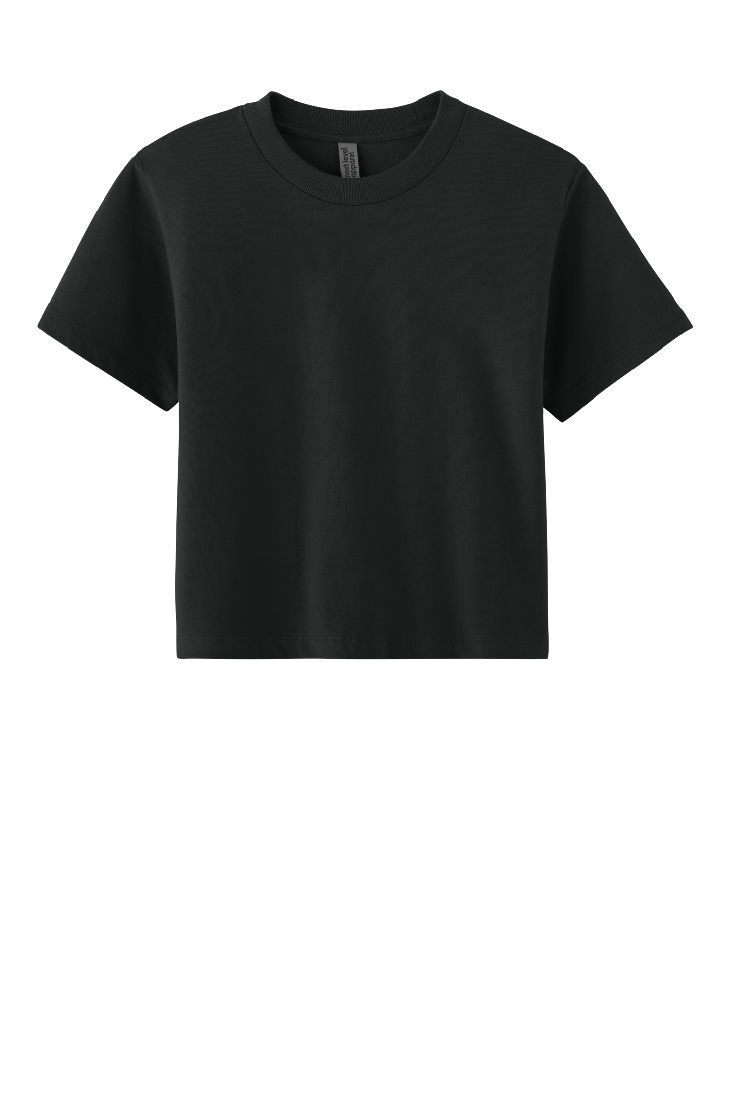 Next Level Apparel® Women’s Heavyweight Boxy Tee - Black