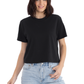 Next Level Apparel® Women’s Heavyweight Boxy Tee - Black