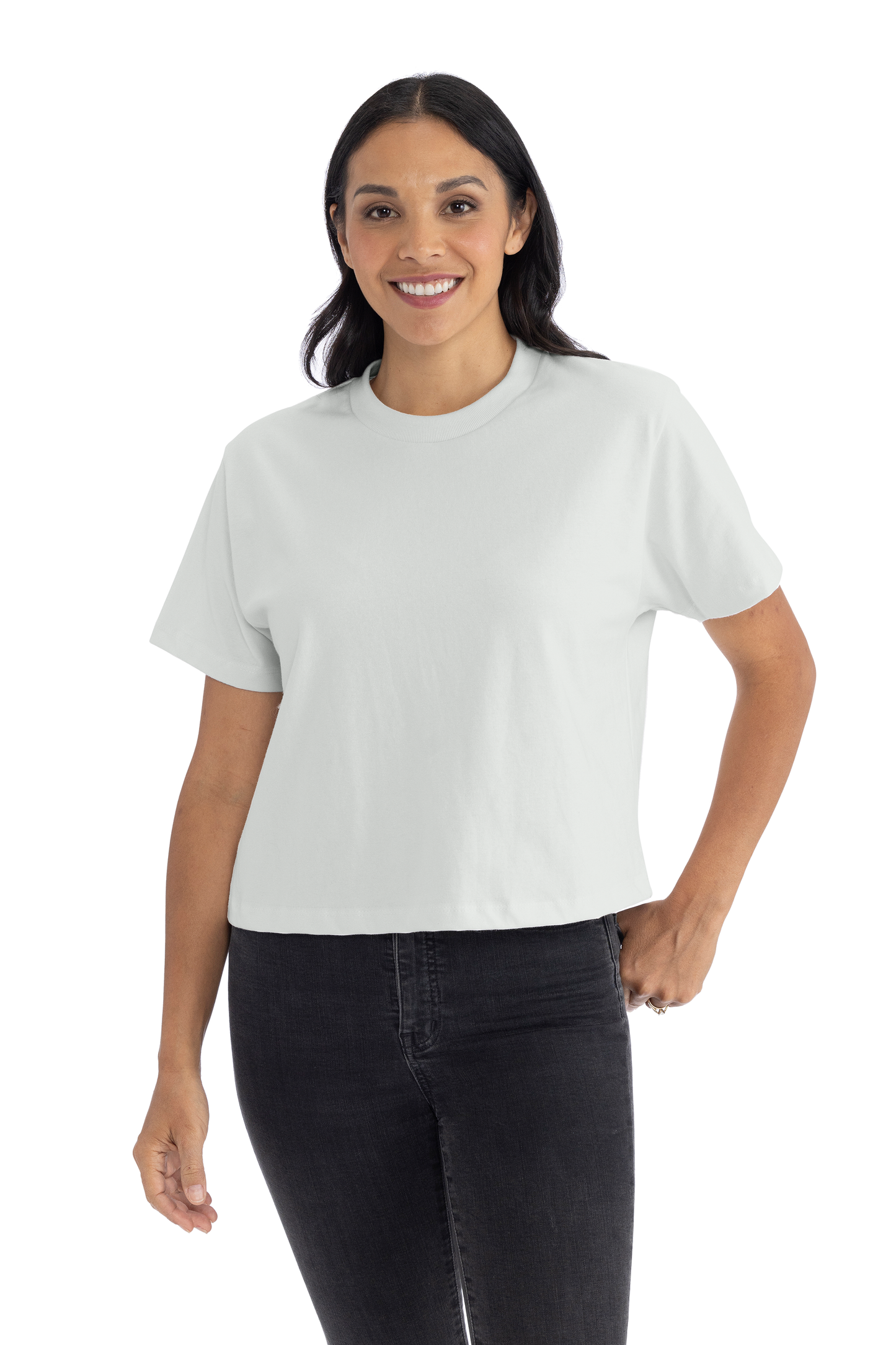 Next Level Apparel® Women’s Heavyweight Boxy Tee - Bone