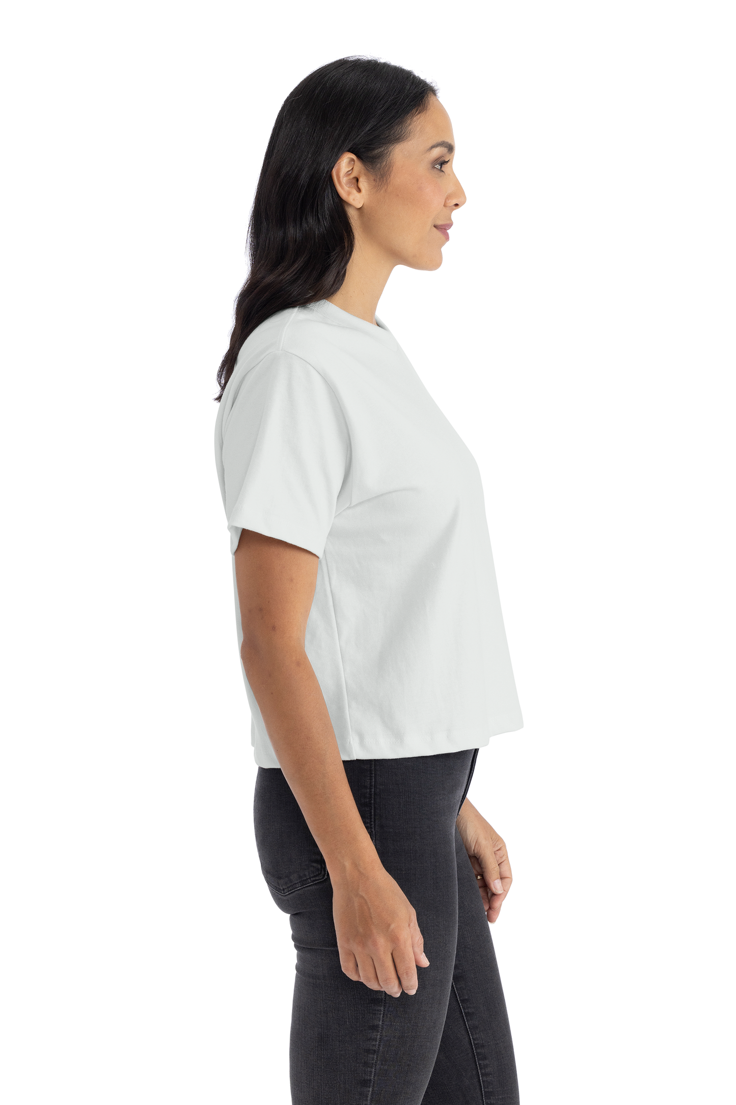 Next Level Apparel® Women’s Heavyweight Boxy Tee - Bone