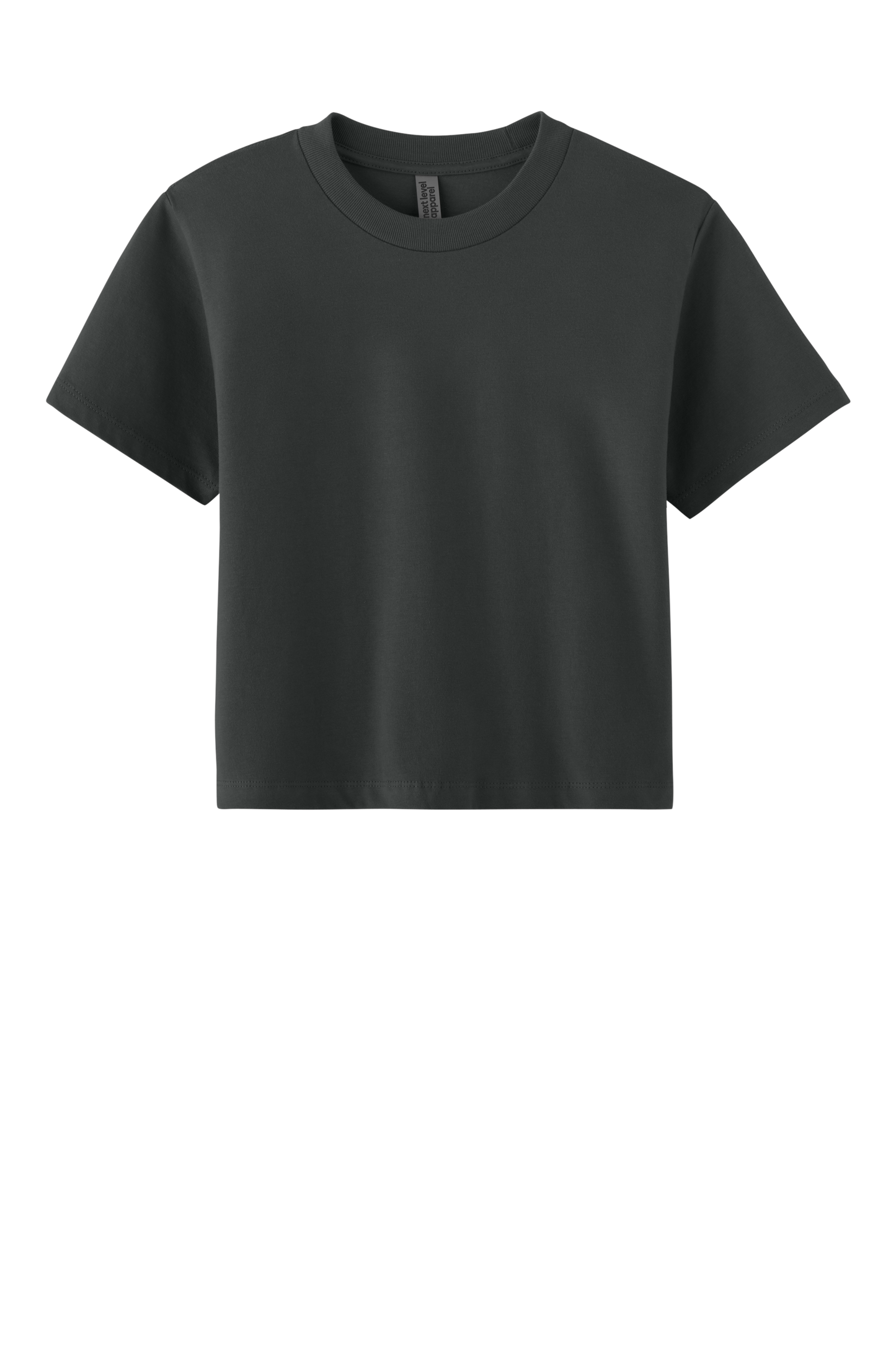 Next Level Apparel® Women’s Heavyweight Boxy Tee - Graphite Black