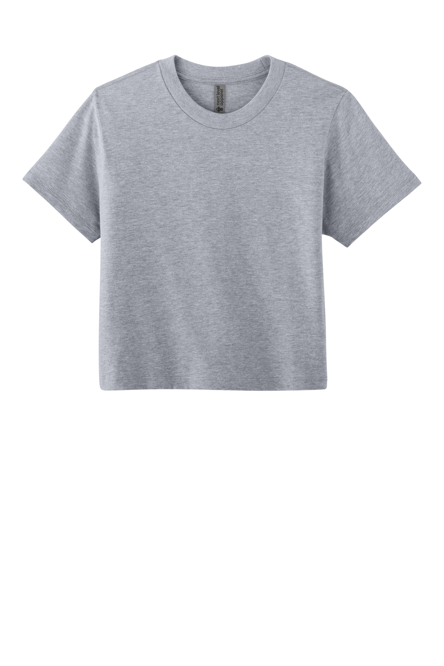 Next Level Apparel® Women’s Heavyweight Boxy Tee - Heather Gray