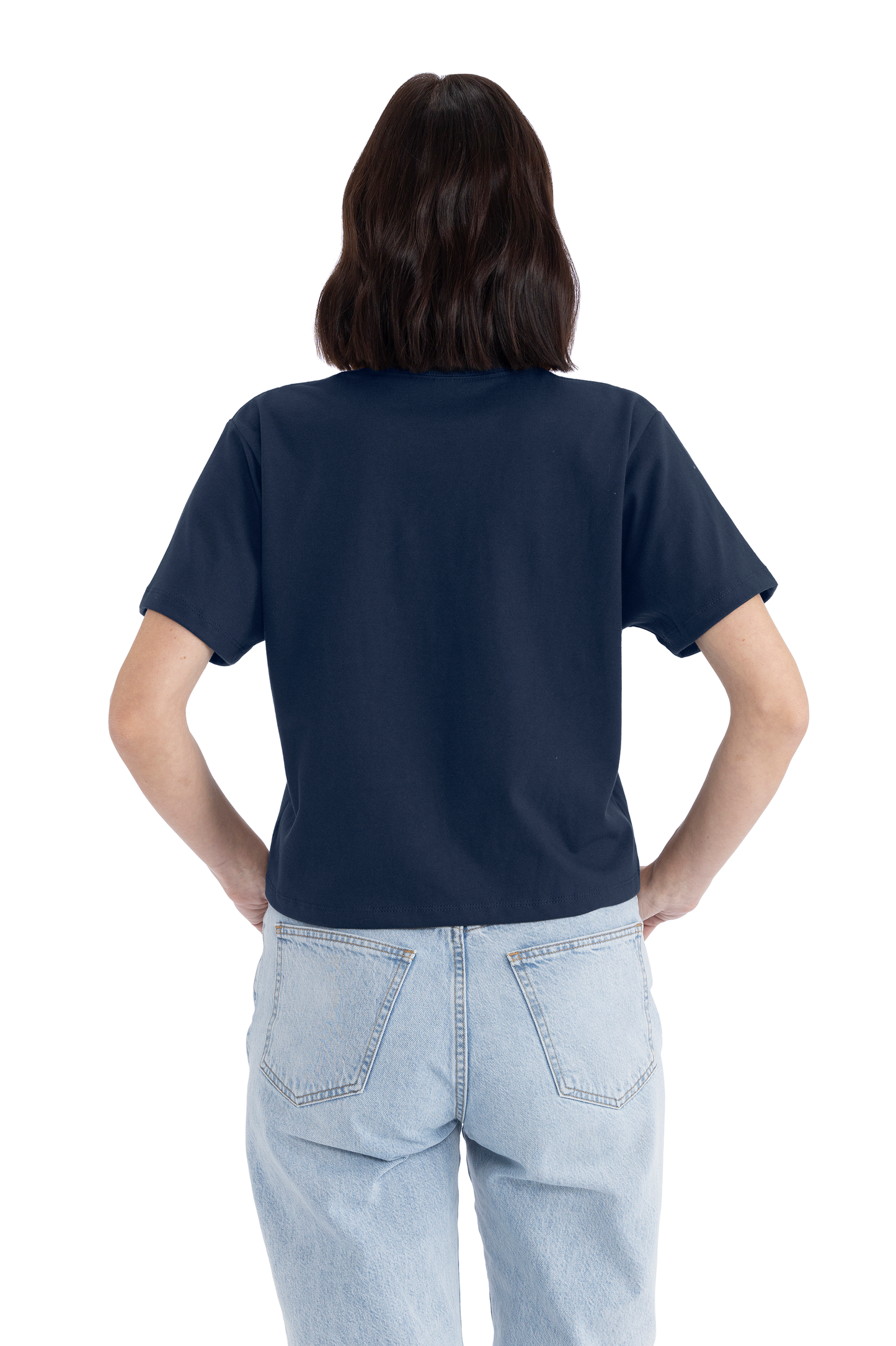 Next Level Apparel® Women’s Heavyweight Boxy Tee - Midnight Navy