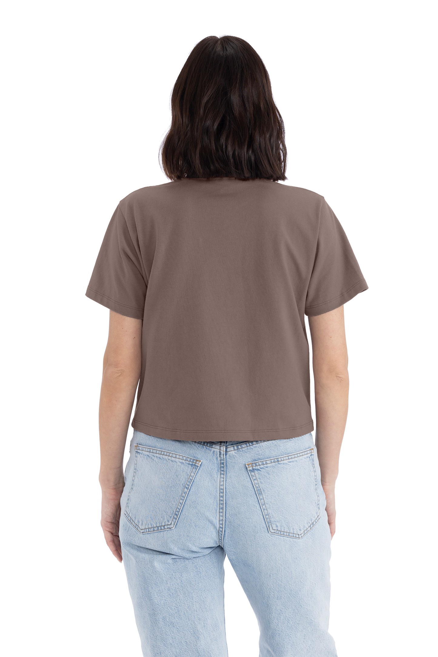 Next Level Apparel® Women’s Heavyweight Boxy Tee - Shittake