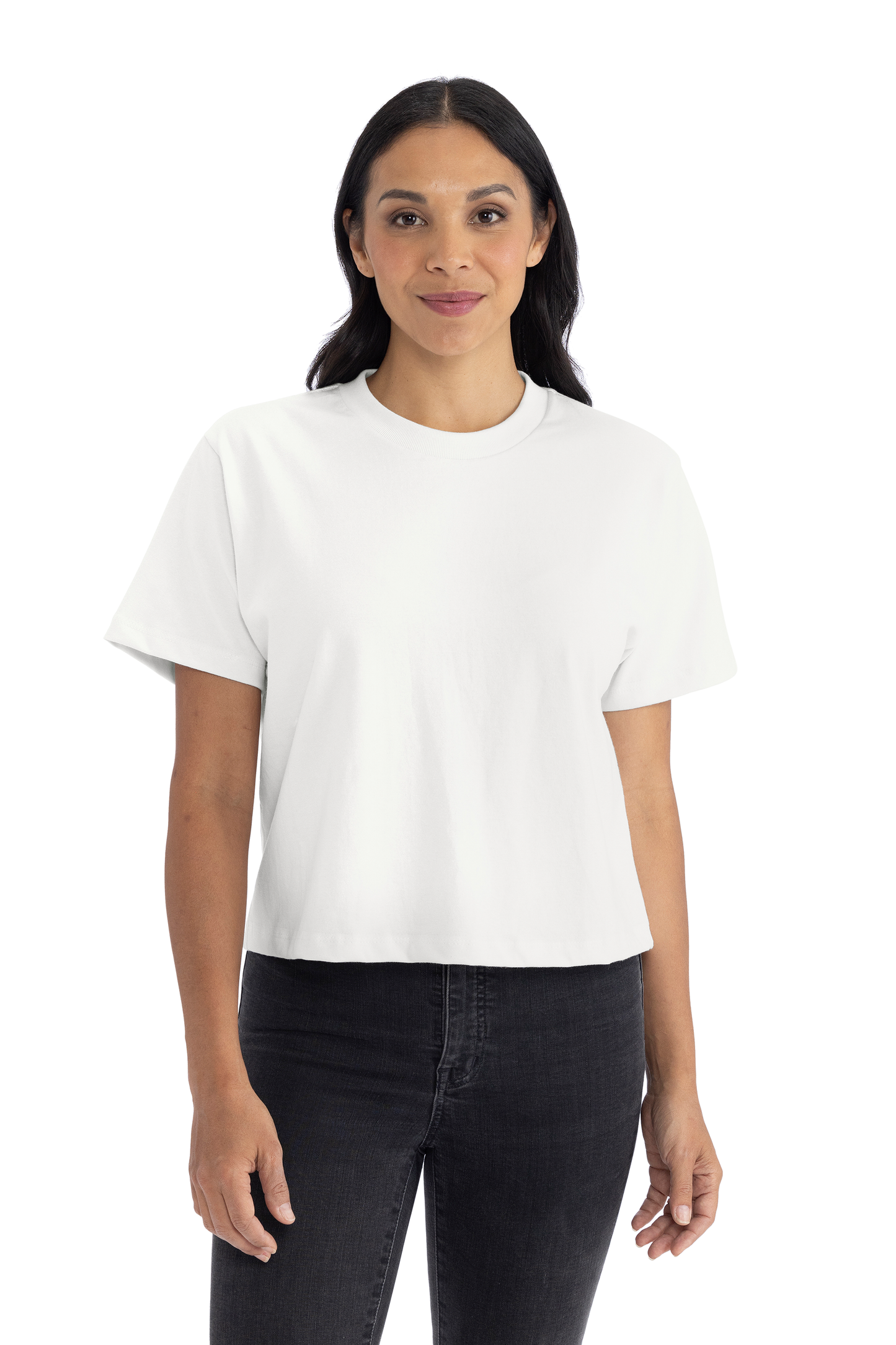 Next Level Apparel® Women’s Heavyweight Boxy Tee - White