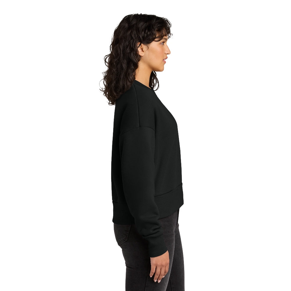 Next Level Apparel® Women’s Heavyweight Sweatshirt - Black