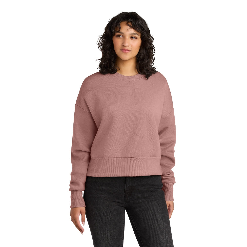 Next Level Apparel® Women’s Heavyweight Sweatshirt - Desert Pink