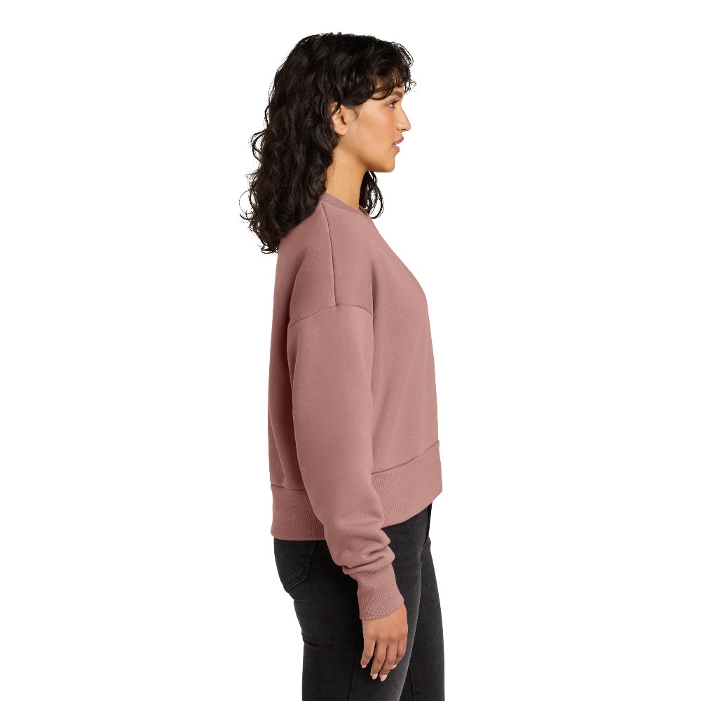 Next Level Apparel® Women’s Heavyweight Sweatshirt - Desert Pink