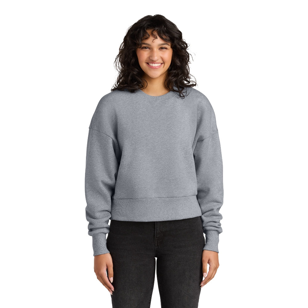 Next Level Apparel® Women’s Heavyweight Sweatshirt - Heather Grey
