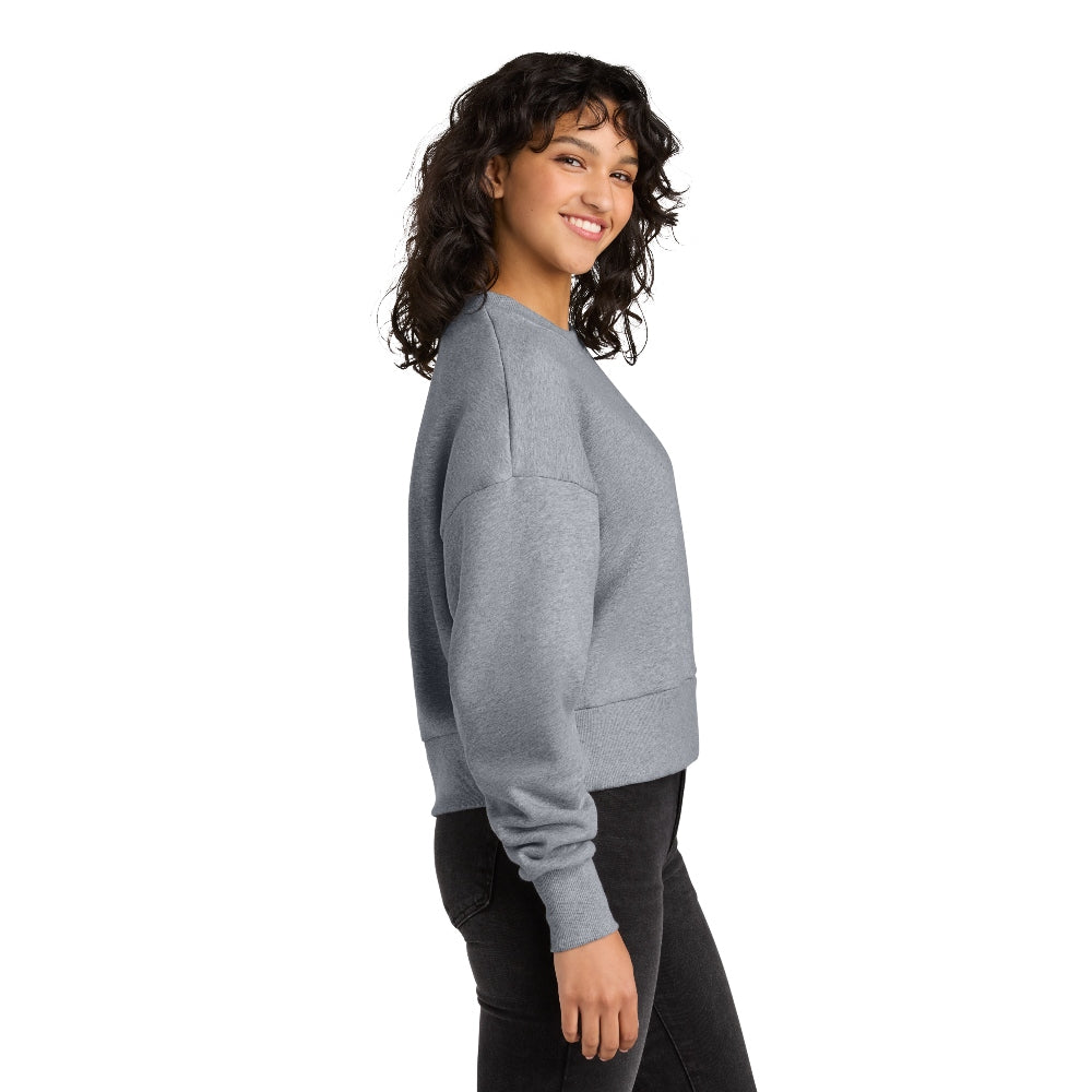 Next Level Apparel® Women’s Heavyweight Sweatshirt - Heather Grey