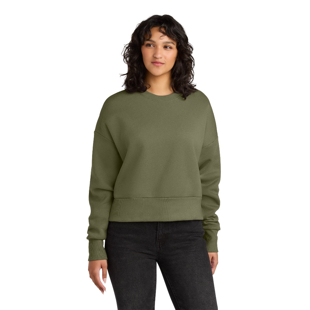 Next Level Apparel® Women’s Heavyweight Sweatshirt - Light Olive