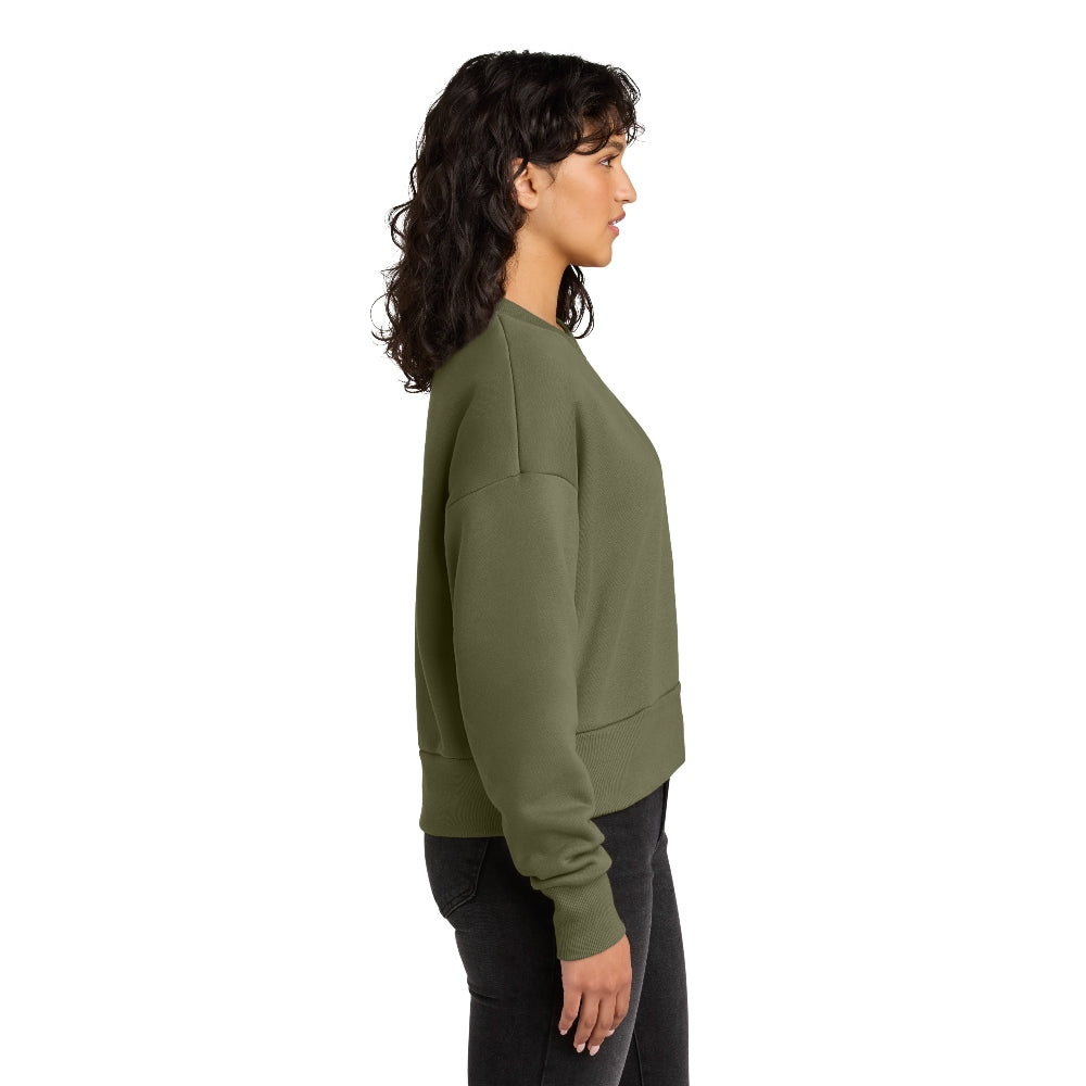Next Level Apparel® Women’s Heavyweight Sweatshirt - Light Olive